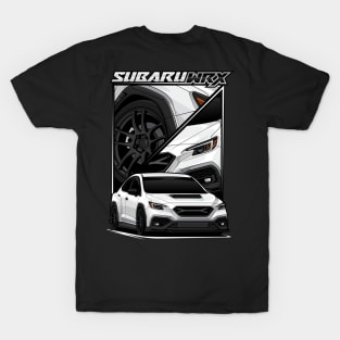 VB WRX in. Ceramic White (stock fenders) T-Shirt